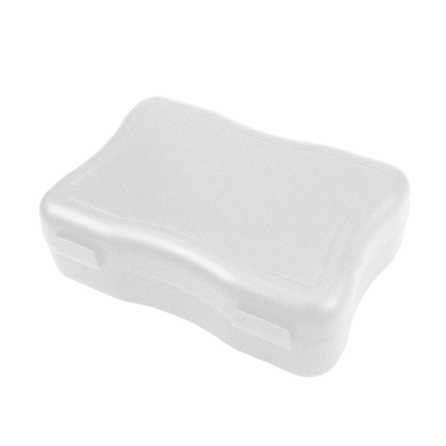 EL05022-5Brotzeitdose _Wave_ mittel_ transparent-milchig