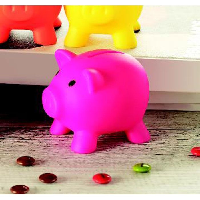 MO8132-38Softco Sparschwein_ fuchsie