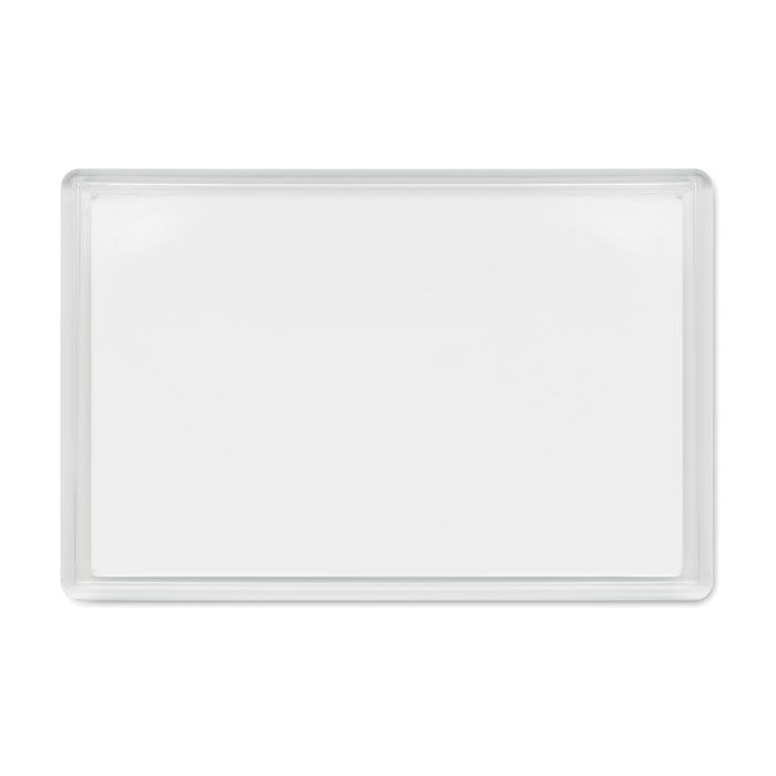 MO2955-22Magme Acryl-Fotomagnet rechteckig_ transparent