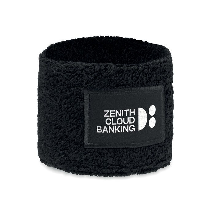 MO2608-03Tekubi Schweissarmband Polycotton_ schwarz