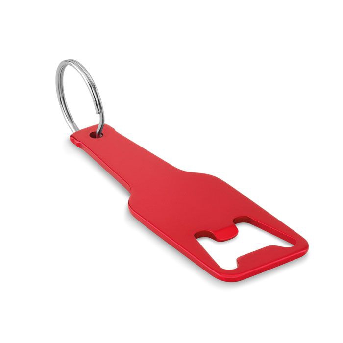 Botelia Schlüsselring mit Kapselheber, rot