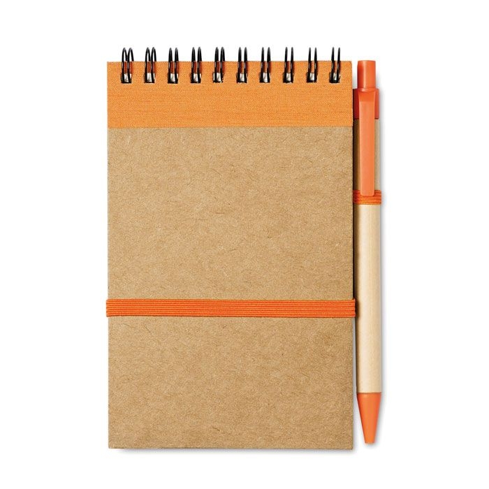 IT3789-10Sonora DIN A6 Notizbuch_ Orange