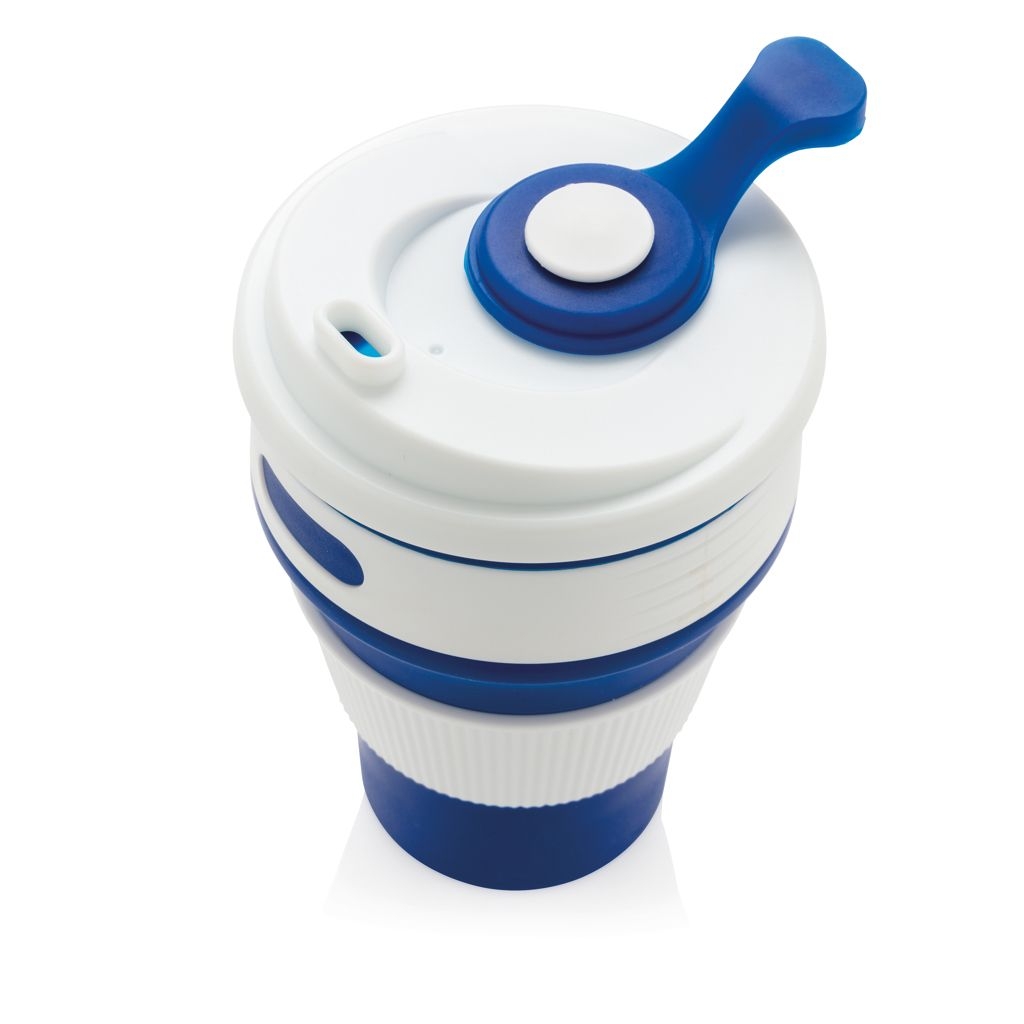 XDP432.60-5faltbarer Silikon-Becher_ blau