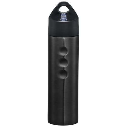 PF100464-1Trixie 750 ml Edelstahl Sportflasche_ schwarz
