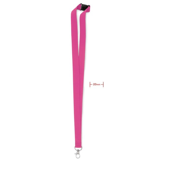 MO9354-38Pany Lanyard mit Karabiner 20mm_ Fuchsie MO9354-38Pany Lanyard mit Karabiner 20mm_ Fuchsie