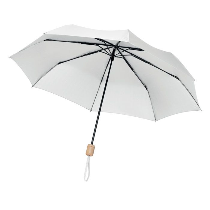 MO9604-06Tralee Faltbarer Regenschirm_ Weiss