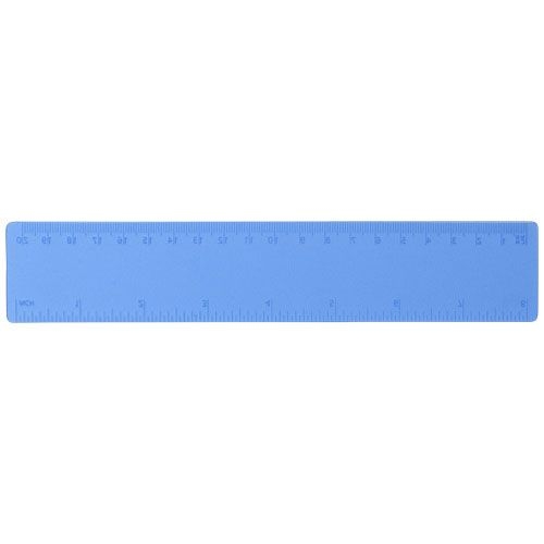 PF210585-9Rothko 20 cm Kunststofflineal_ blau mattiert