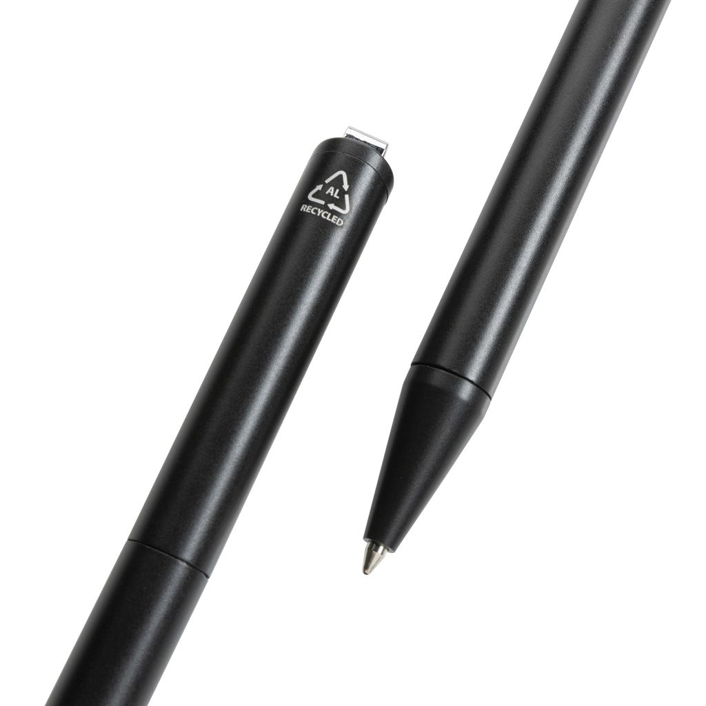 XDP611.22-1Xavi Stift aus RCS zertifiziert recyceltem Aluminum_ schwarz