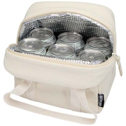 PF130126-1Recanvas GRS recycelte Lunchkuehltasche 5L_ sandstone