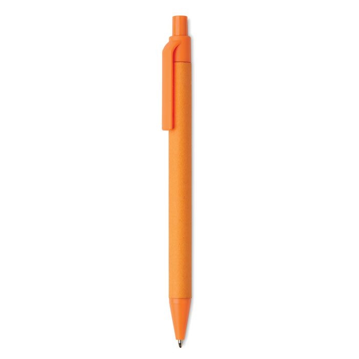 MO9830-10Cartoon Coloured Kugelschreiber Papier_Mais PLA_ Orange