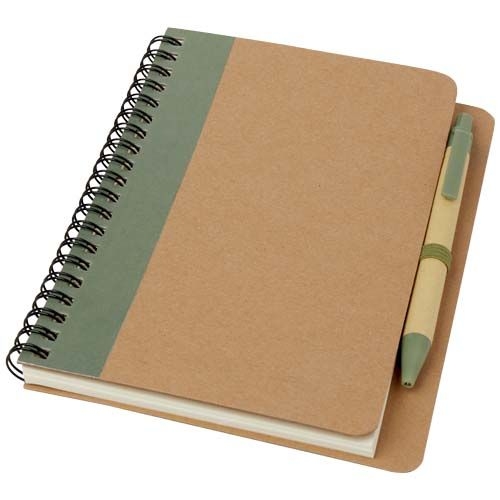 PF106268-4Priestly A6 Recycling Notizbuch mit Stift_ heather gruen_natur PF106268-4Priestly A6 Recycling Notizbuch mit Stift_ heather gruen_natur