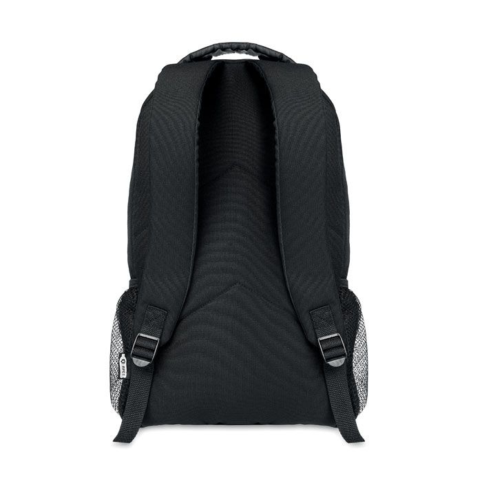 MO6156-03Monte Lomo Rucksack 600D RPET_ Schwarz