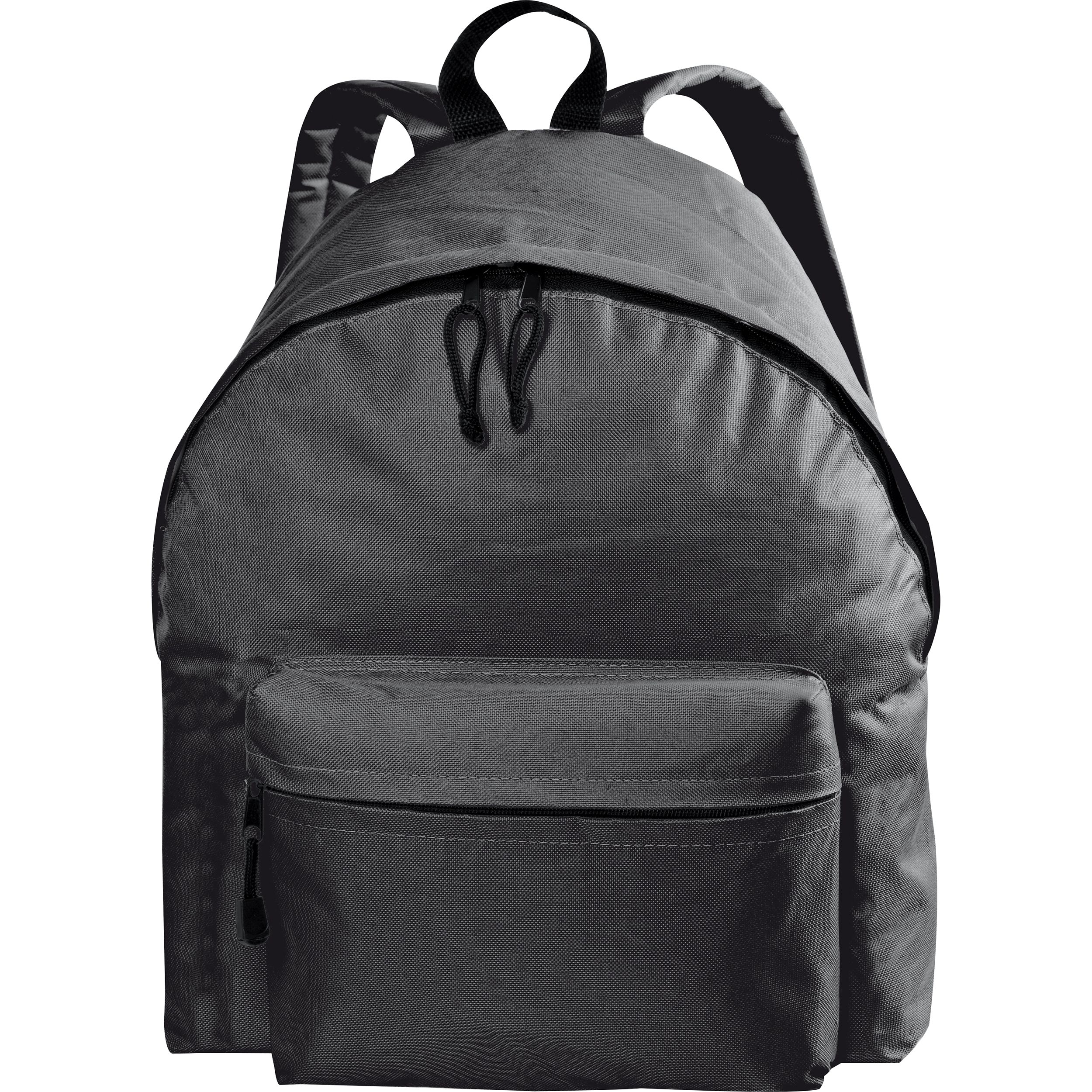 MA64170-03Grosser Rucksack aus Polyester CRISTIAN_ schwarz