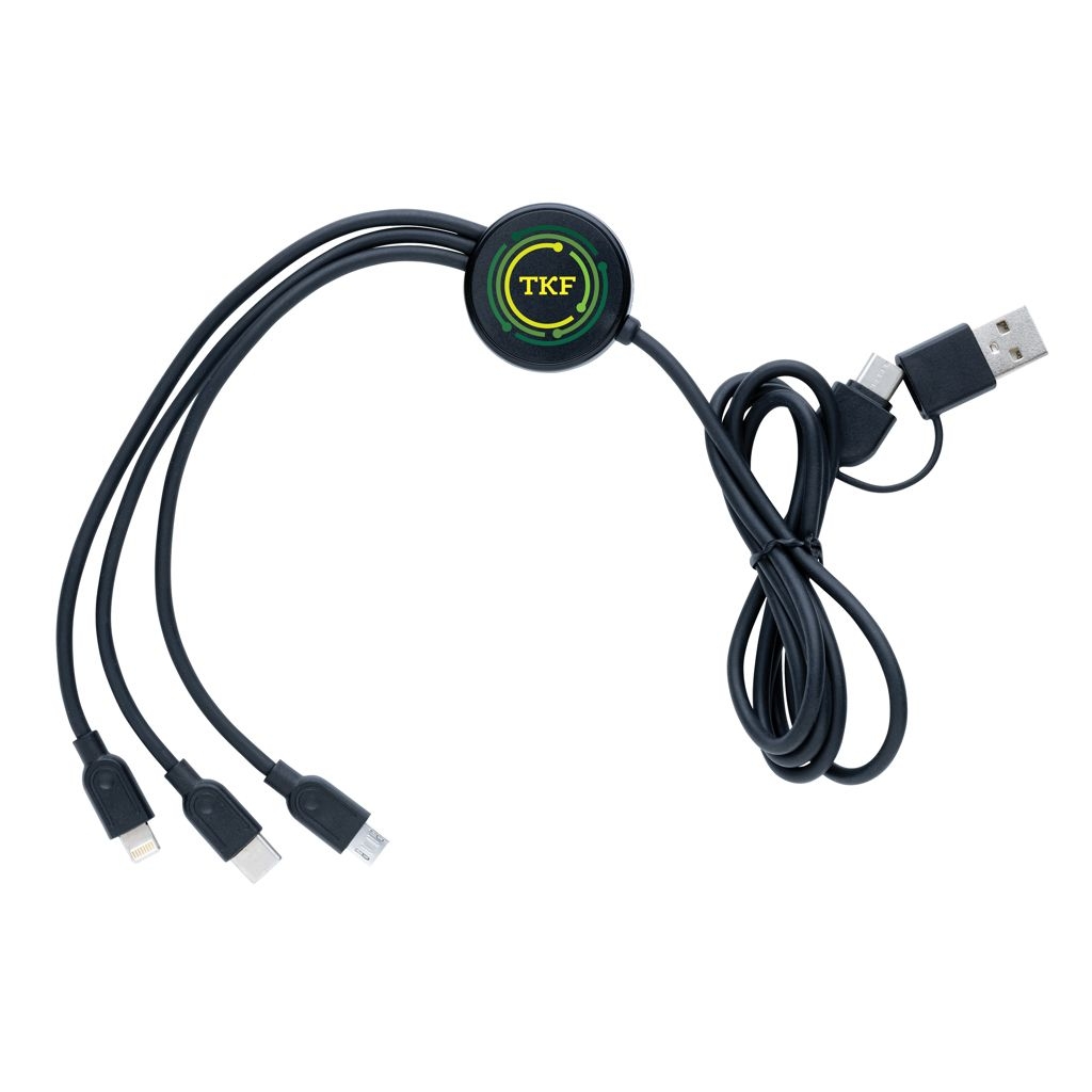 XDP302.48-16-in-1 Kabel aus RCS recyceltem TPE und recyceltem Plastik_ schwarz