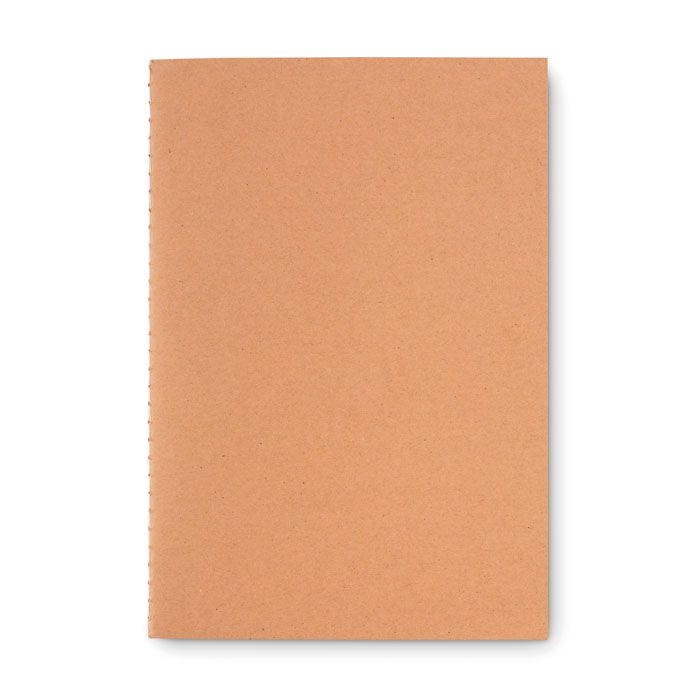 MO9867-13Mid Paper Book DIN A5 Notizbuch mit Pappcover_ beige