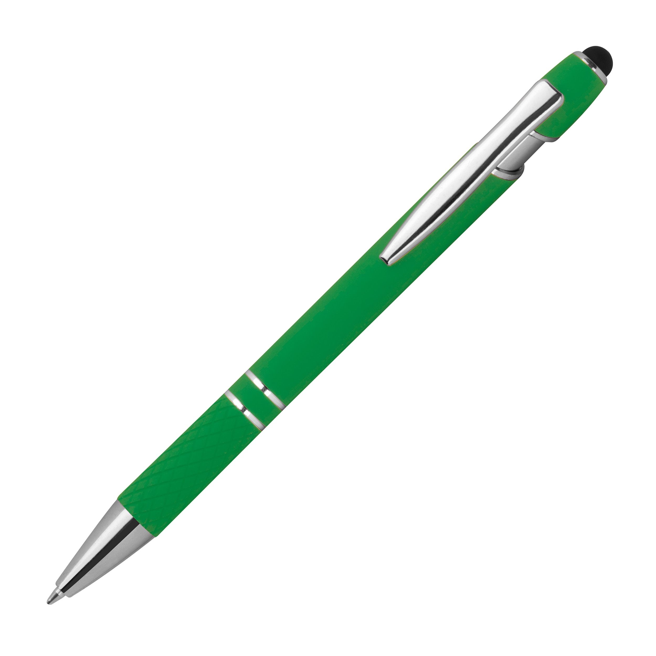 MA13689-09Kugelschreiber mit Muster_ gruen