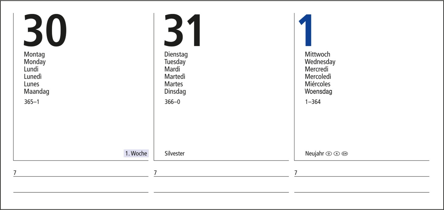 GE0022-ANBWochentimer Media_ anthrazit_ Schwarzpraegung