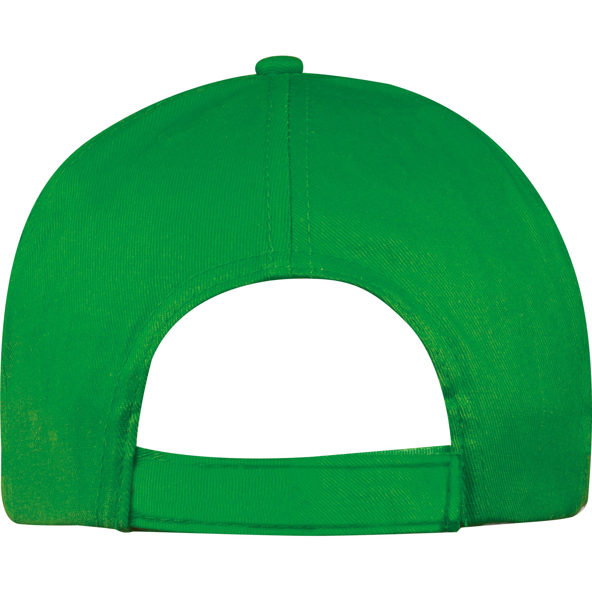 AZO freie 5 Panel Baumwoll-Baseball-Cap, grün