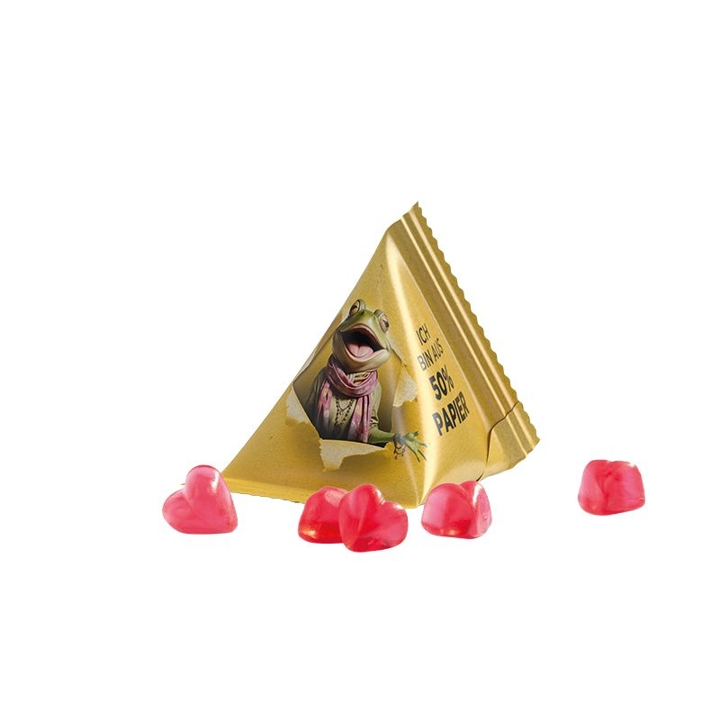 JG17063Tetraeder 15g_ Fruchtgummi Standardformen