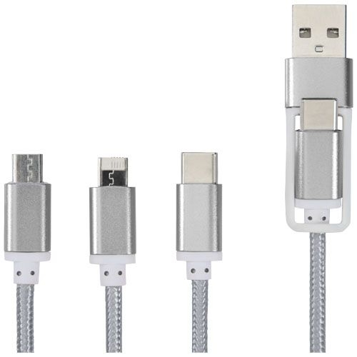 PF124180-3Versatile 5-in-1-Ladekabel_ silber