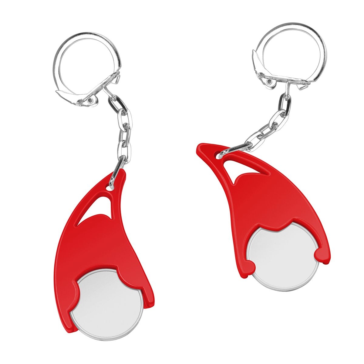 HE7491K-0-1Chiphalter mit  1€-Chip _Epsilon_ weiss_ rot