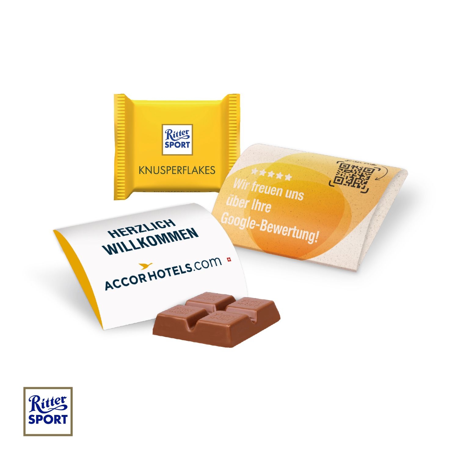 CD91320Ritter SPORT Mini im Werbebriefchen