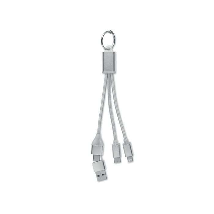 MO2141-14Blue 4in1 Ladekabel Typ-C_ silber