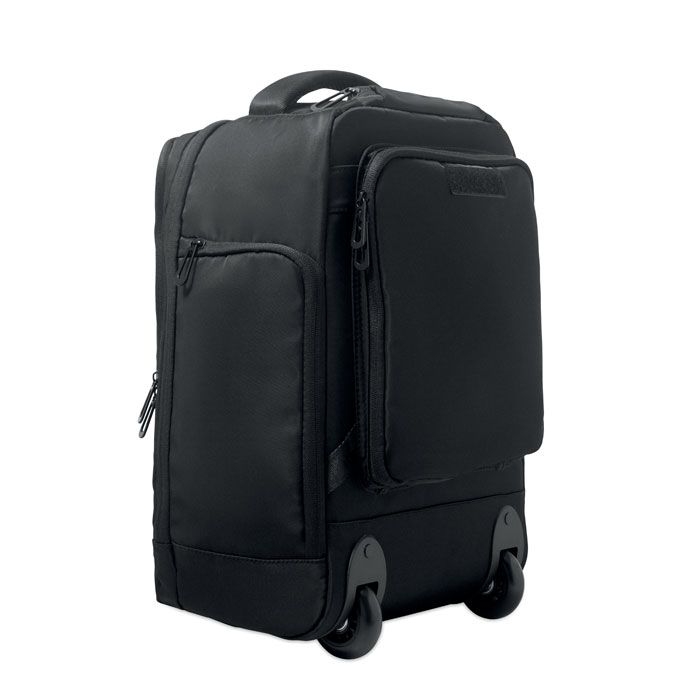 MO2985-03Magnate Rucksack-Trolley 290T RPET_ schwarz