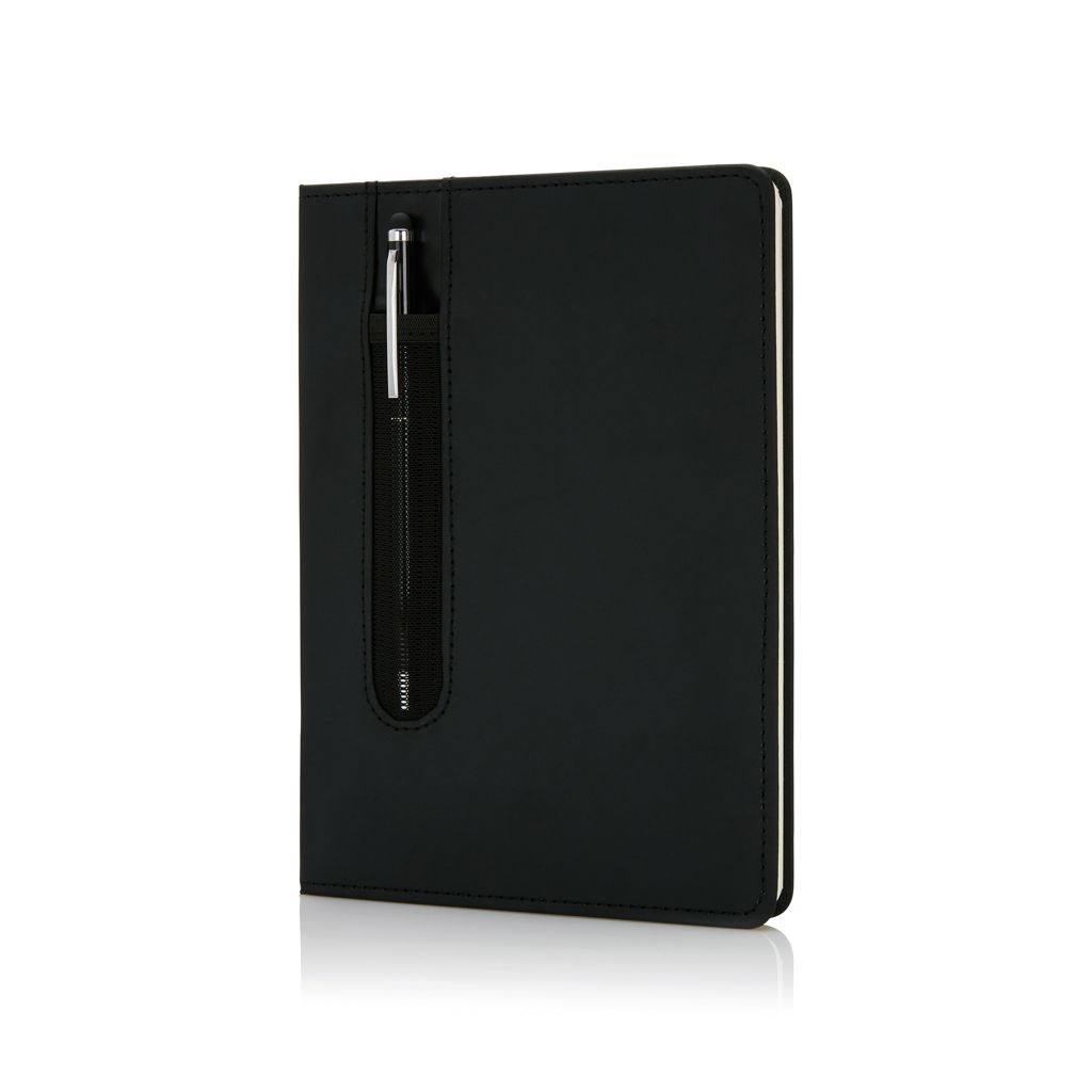 XDP773.31Basic Hardcover PU A5 Notizbuch mit Stylus-Stift