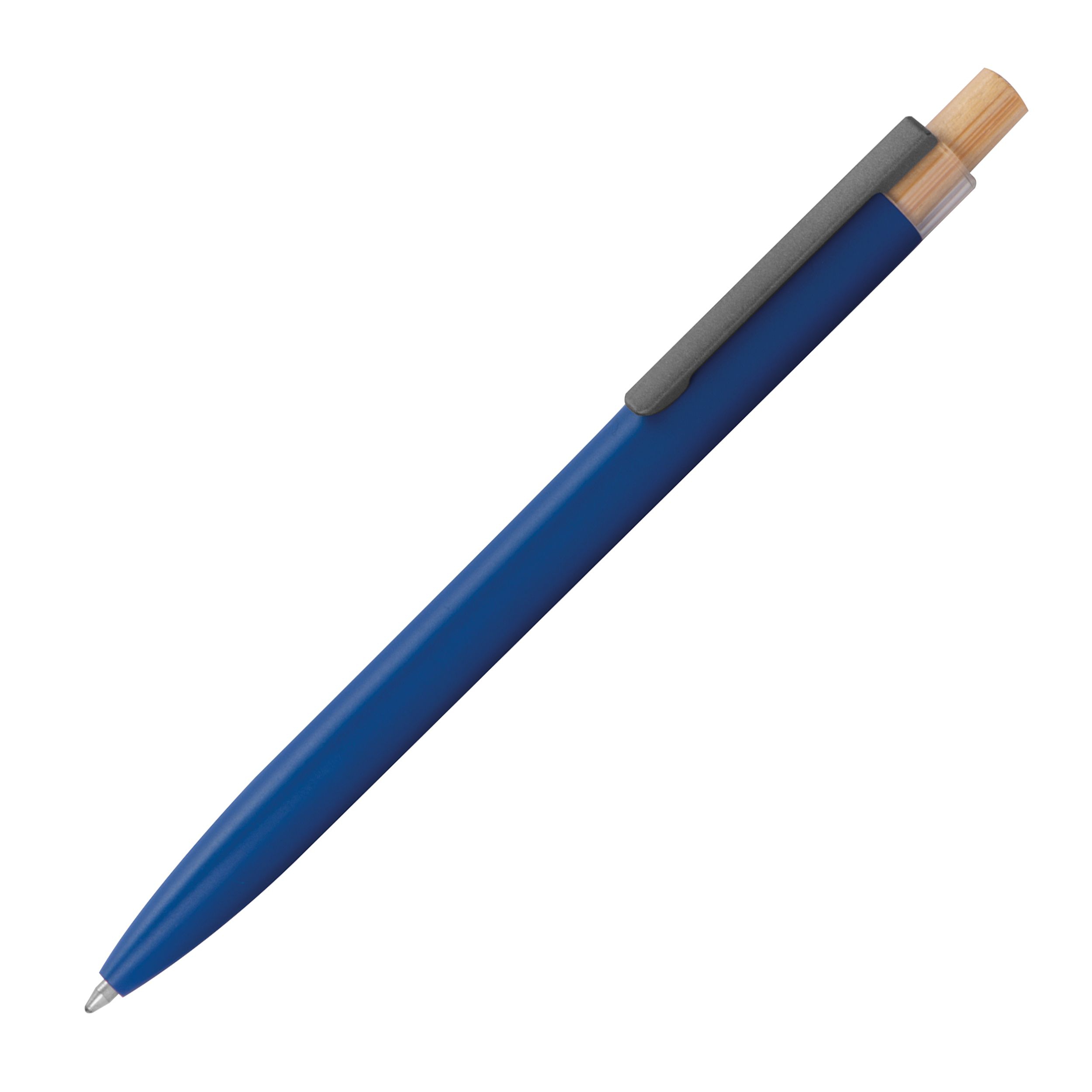 Kugelschreiber aus recyceltem Aluminium , blau