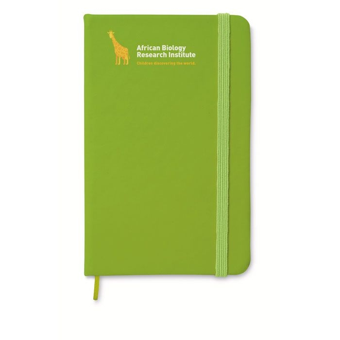 MO1804-48Arconot DIN A5 Notizbuch_ liniert_ Limette