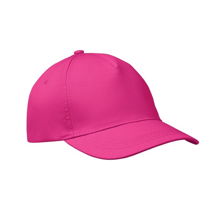 MO1447-38Buzz 5-Panel-Baseball-Cap_ fuchsie