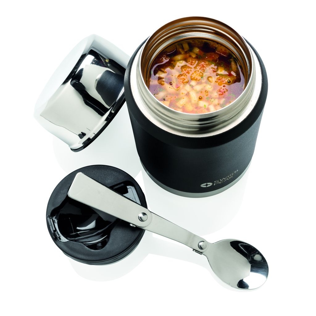 XDP432.98-1Swiss Peak Elite Kupfer Vakuum Food-Container_ schwarz