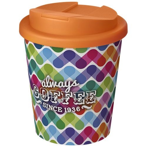PF210698-9Brite-Americano® Espresso 250 ml Isolierbecher mit auslaufsicherem Schraubverschluss_ weiss_orange PF210698-9Brite-Americano® Espresso 250 ml Isolierbecher mit auslaufsicherem Schraubverschluss_ weiss_orange