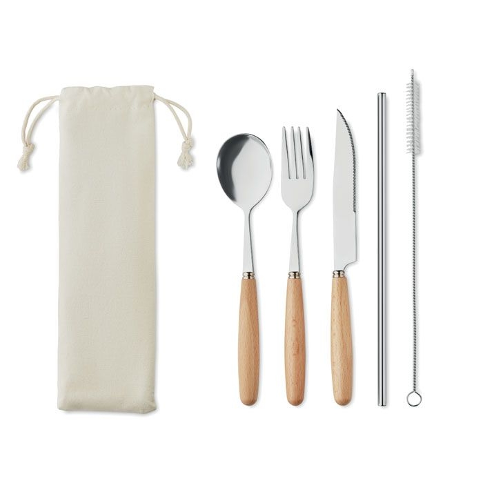 Custa Set Besteck-Set Edelstahl