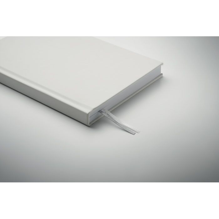 MO2718-06Journu DIN A5 Notizbuch rec. Material_ weiss
