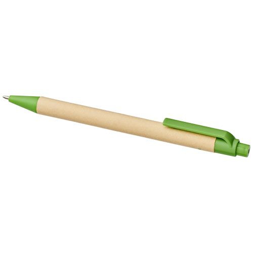 Berk Kugelschreiber aus recyceltem Karton und Mais, grün