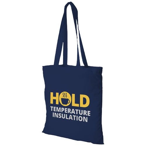 PF120332-3Peru 180 g_m² Baumwoll Tragetasche 7L_ navy