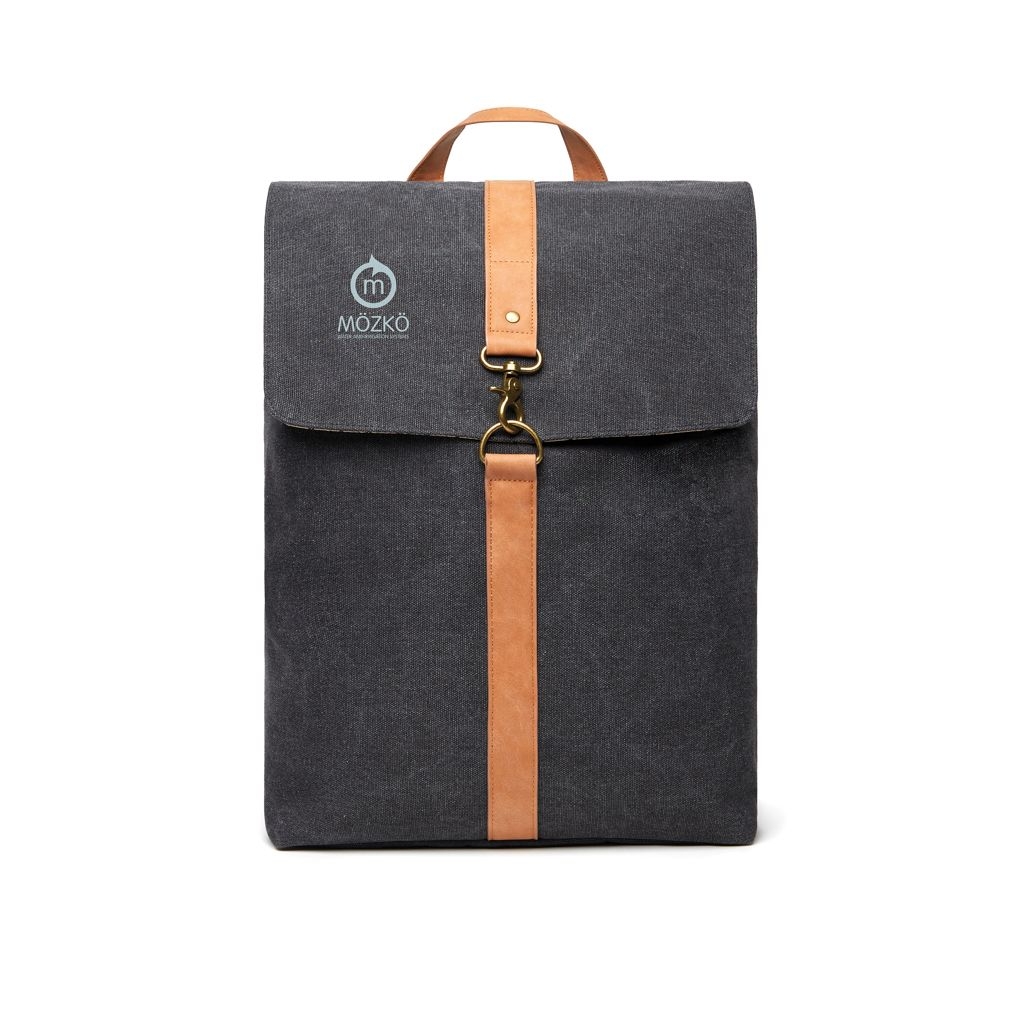 XDV52101-9VINGA Bosler Rucksack aus GRS recyceltem Canvas_ schwarz