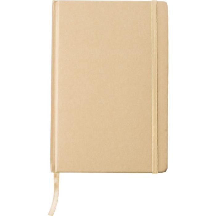 GI818553-13Notizbuch aus recyceltem Papier _A5_ Gianni_ Khaki