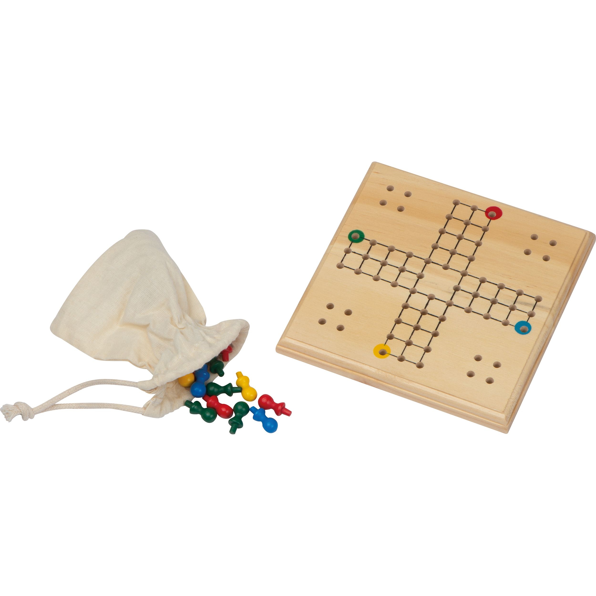 MA50566LUDO Spiel aus Holz GREGORY