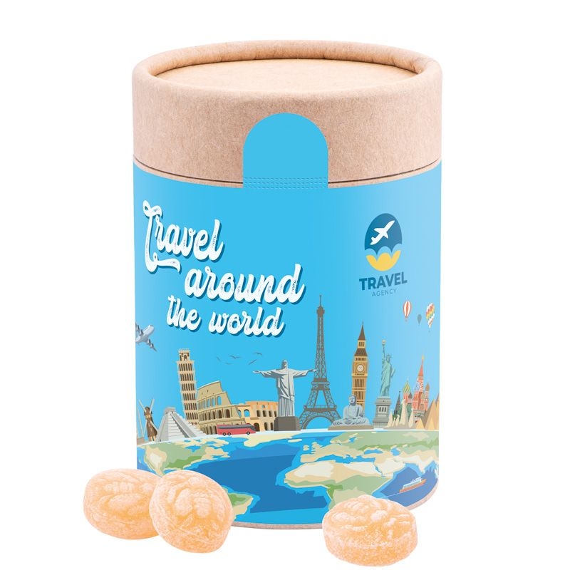 JG10017-1Papierdose Eco Maxi Bonbons_ Honigbienen-Bonbons