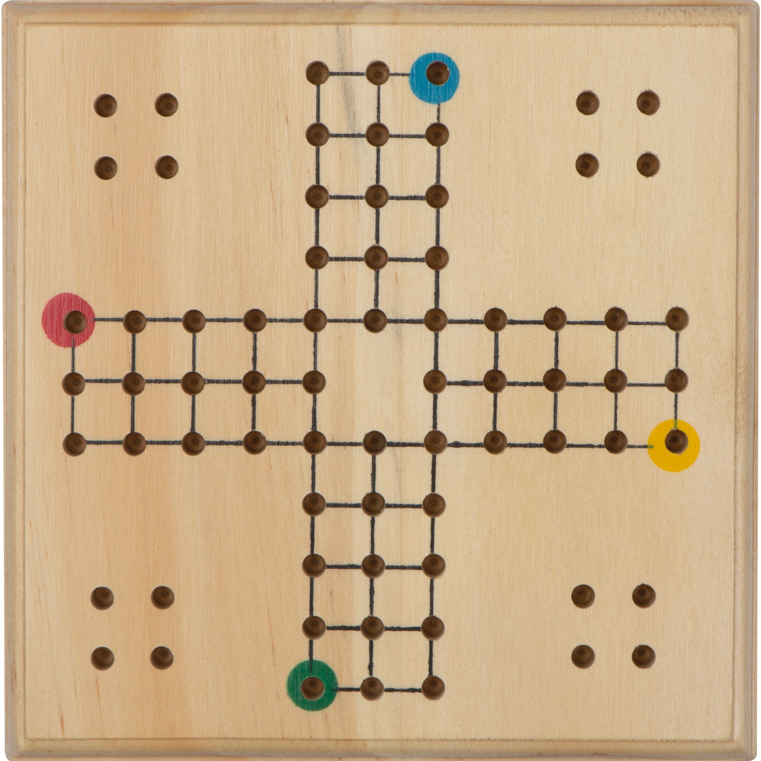 MA50566-01LUDO Spiel aus Holz_ braun