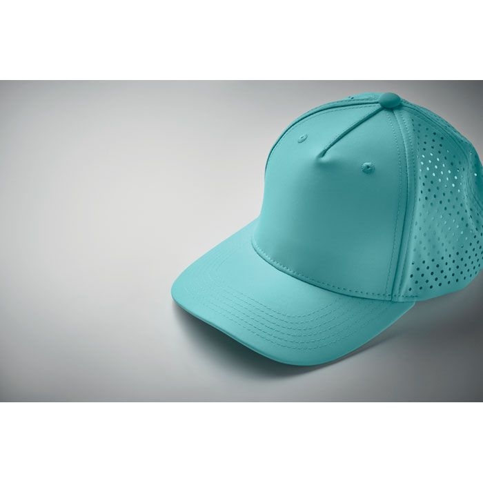 MO2543-12Capo Performance Kappe 5 Panels_ tuerkis