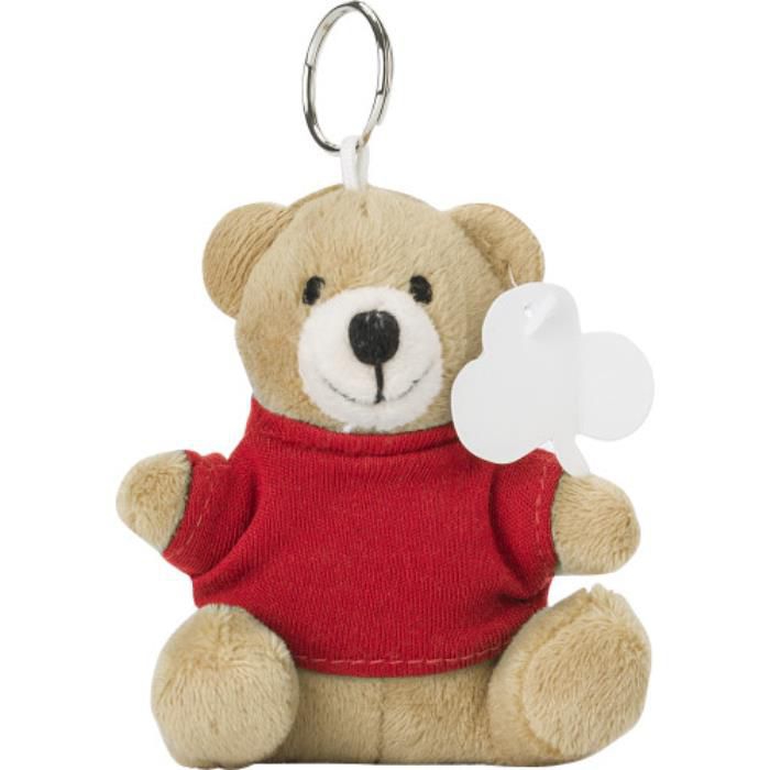 Teddybär Schlüsselanhänger Arnie, Rot