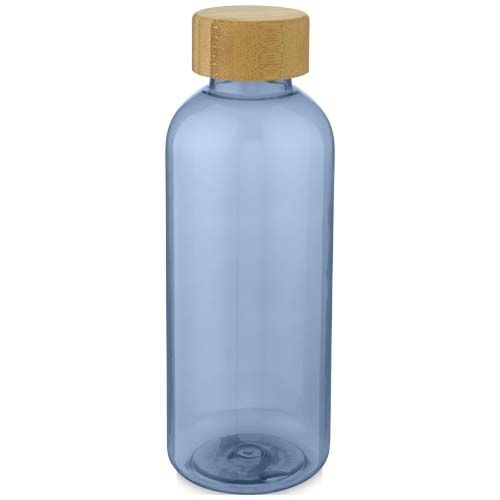 PF100679-4Ziggs 650 ml Sportflasche aus recyceltem Kunststoff_ transparent blau PF100679-4Ziggs 650 ml Sportflasche aus recyceltem Kunststoff_ transparent blau