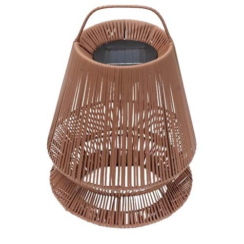 PF124491-1Originalhome Lampion tragbare Laterne aus recyceltem Material_ ziegelstein