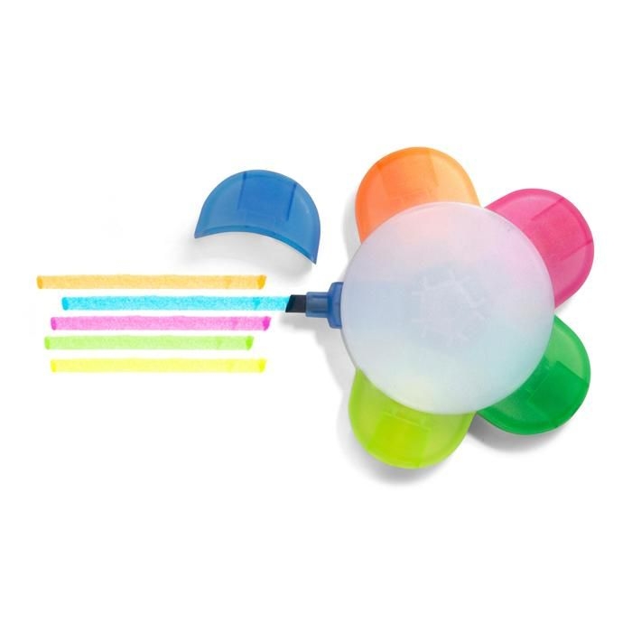 GI1071-09Textmarker aus Kunststoff Brodie_ mehrfarbig