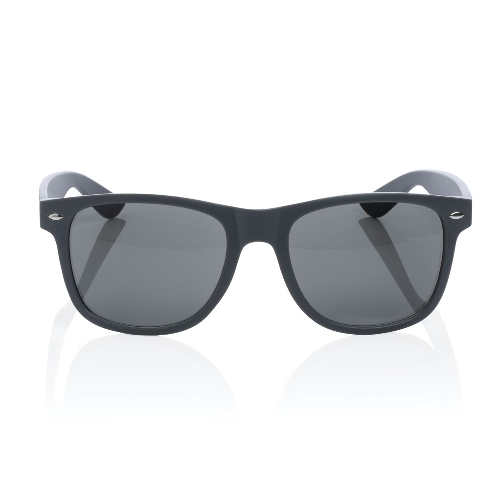XDP453.96-2Sonnenbrille aus GRS recyceltem PC Kunststoff_ grau