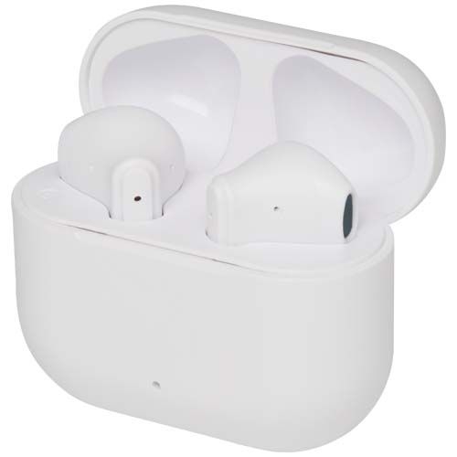 PF124481-1Altais True Wireless Bluetooth® Headset aus recyceltem Kunststoff_ weiss